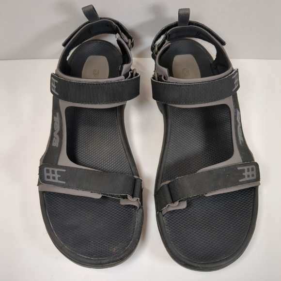 Teva Men's Hiking Black Sandals , Size 12 - Picture 3 of 12
